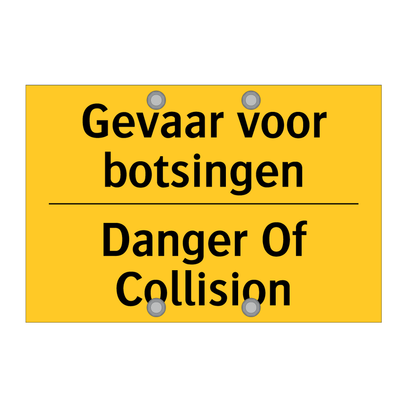 Gevaar voor botsingen - Danger Of Collision & Gevaar voor botsingen - Danger Of Collision