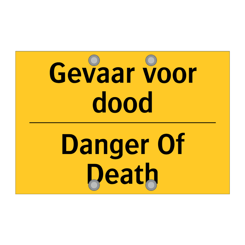 Gevaar voor dood - Danger Of Death & Gevaar voor dood - Danger Of Death