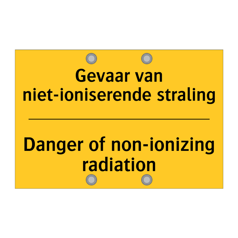 Gevaar van niet-ioniserende straling - Danger of non-ionizing radiation