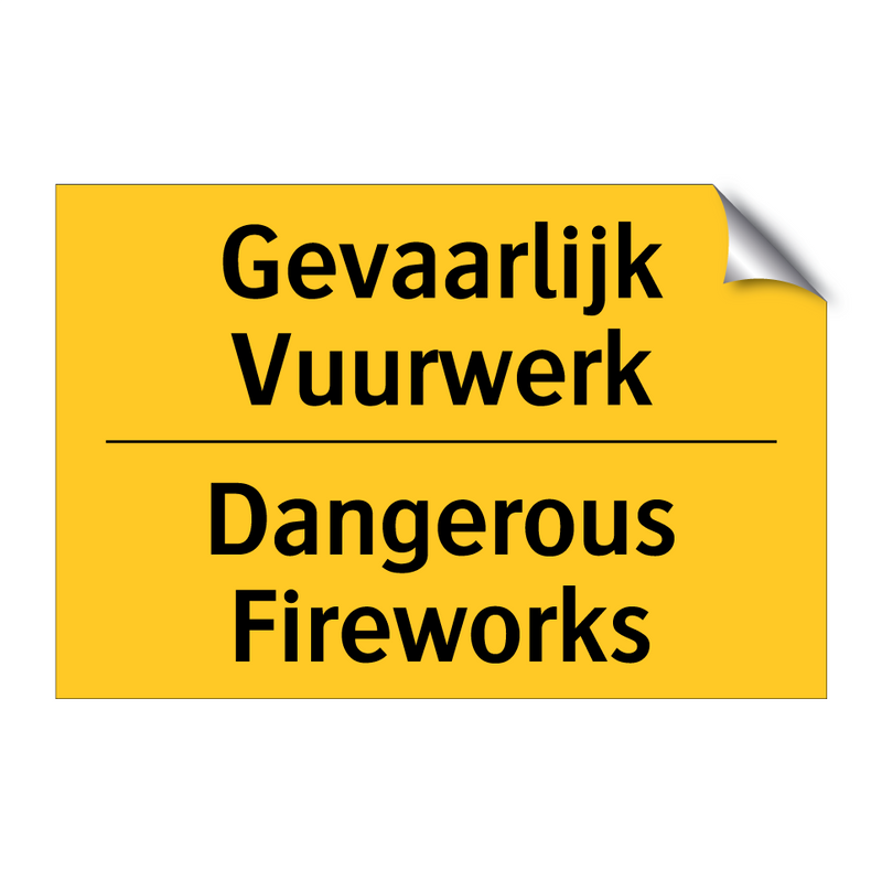 Gevaarlijk Vuurwerk - Dangerous Fireworks & Gevaarlijk Vuurwerk - Dangerous Fireworks