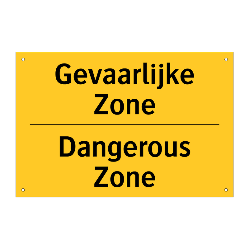 Gevaarlijke Zone - Dangerous Zone & Gevaarlijke Zone - Dangerous Zone