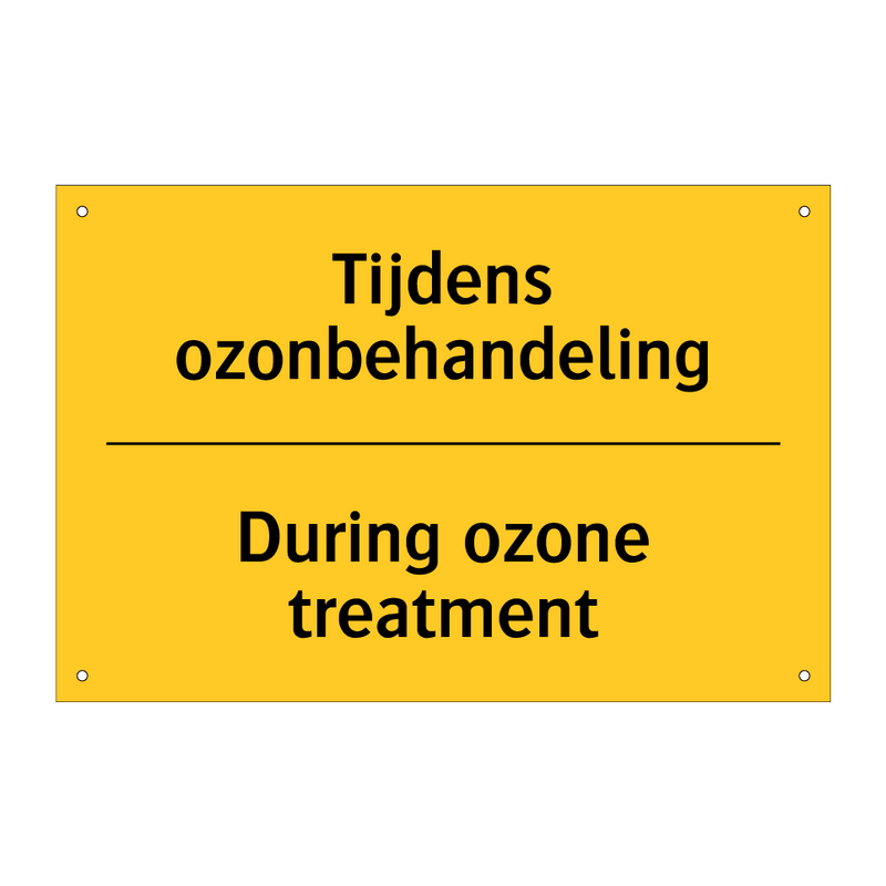 Tijdens ozonbehandeling - During ozone treatment & Tijdens ozonbehandeling - During ozone treatment