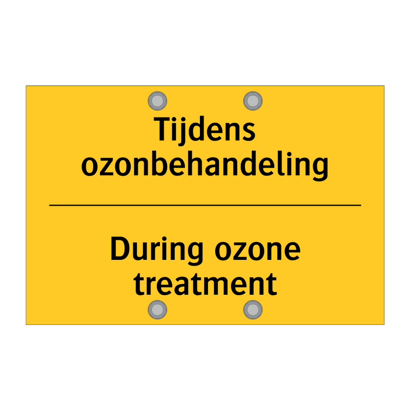 Tijdens ozonbehandeling - During ozone treatment & Tijdens ozonbehandeling - During ozone treatment