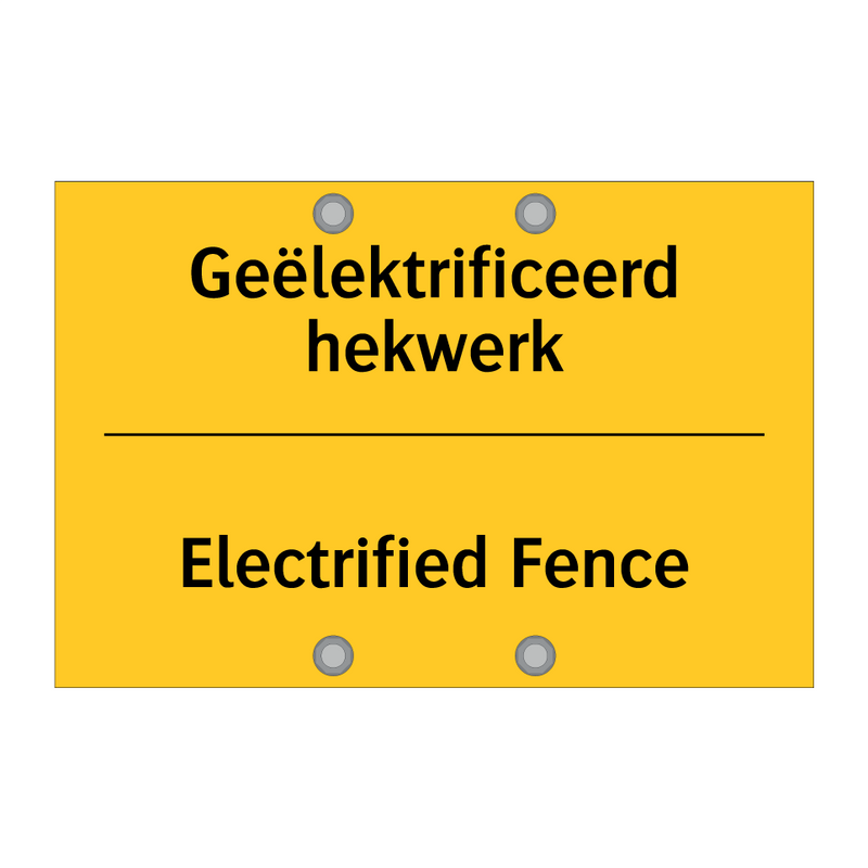 Geëlektrificeerd hekwerk - Electrified Fence & Geëlektrificeerd hekwerk - Electrified Fence