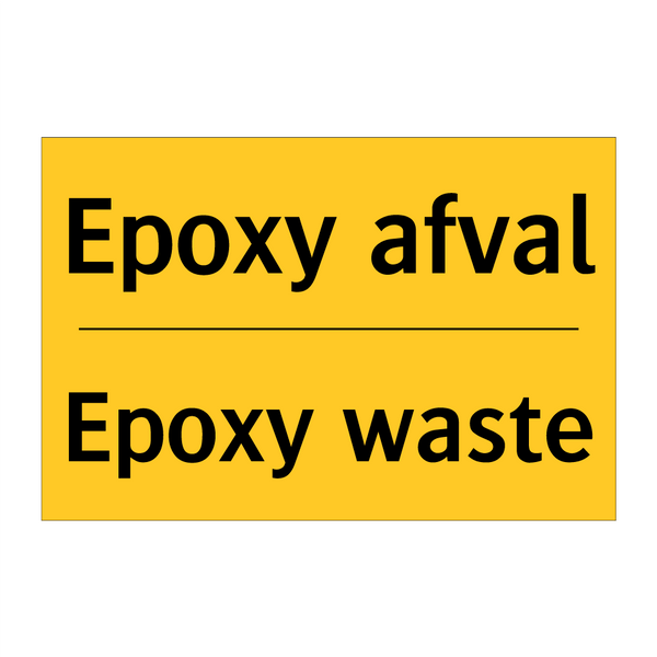 Epoxy afval - Epoxy waste & Epoxy afval - Epoxy waste & Epoxy afval - Epoxy waste