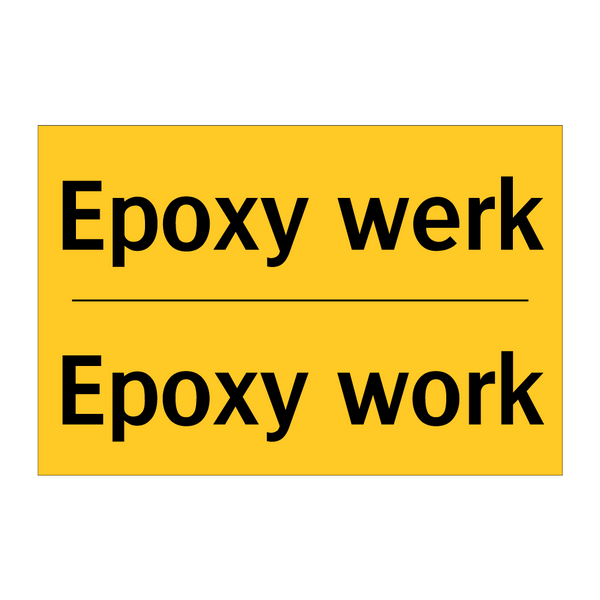 Epoxy werk - Epoxy work & Epoxy werk - Epoxy work & Epoxy werk - Epoxy work