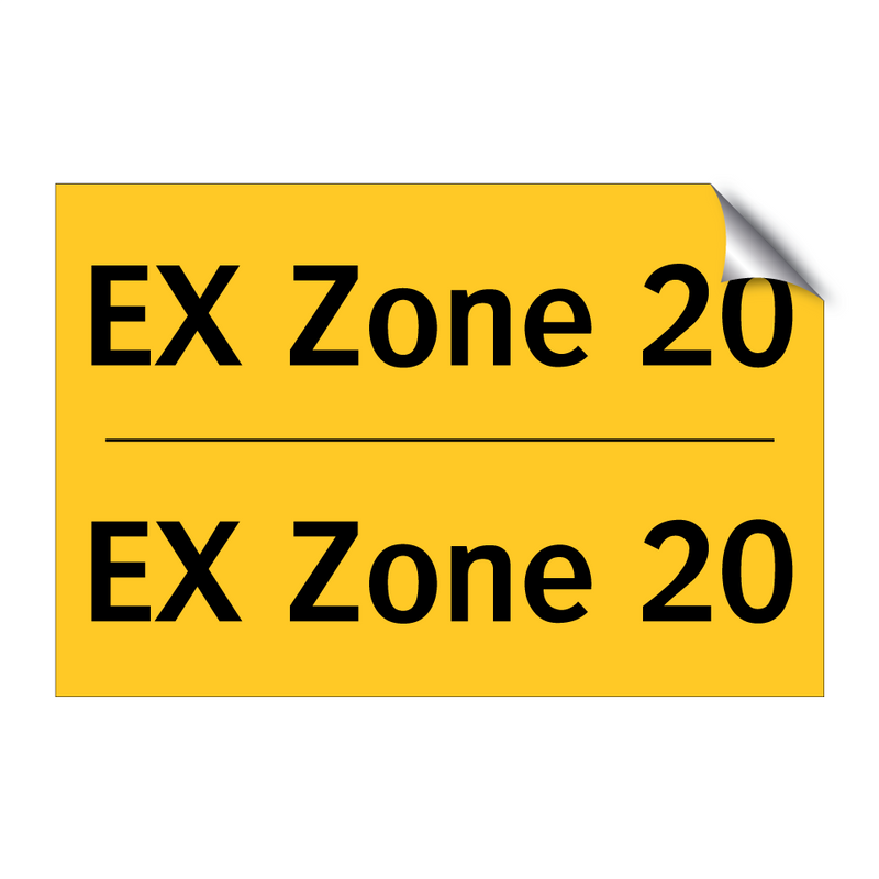 EX Zone 20 & EX Zone 20 & EX Zone 20 & EX Zone 20