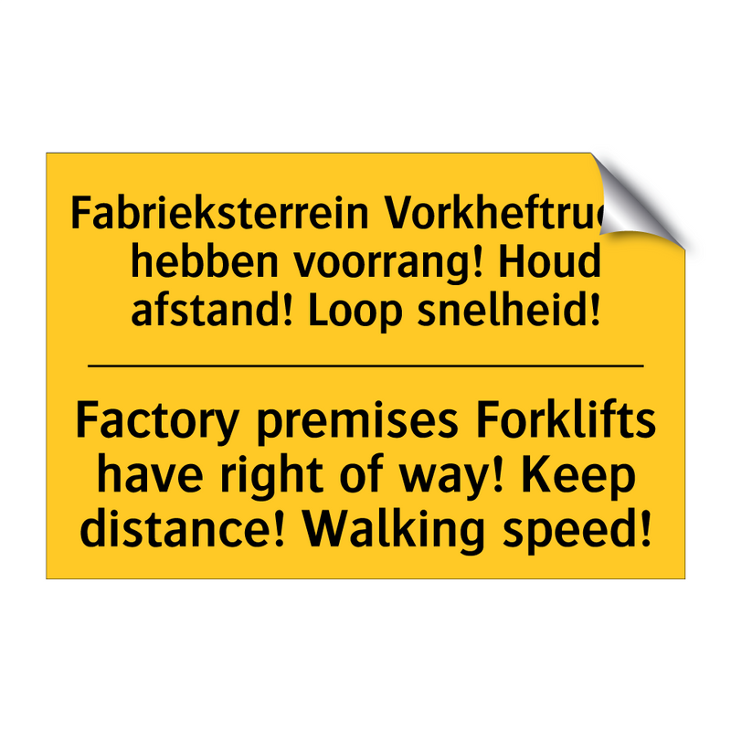 Fabrieksterrein Vorkheftrucks /.../ - Factory premises Forklifts have /.../