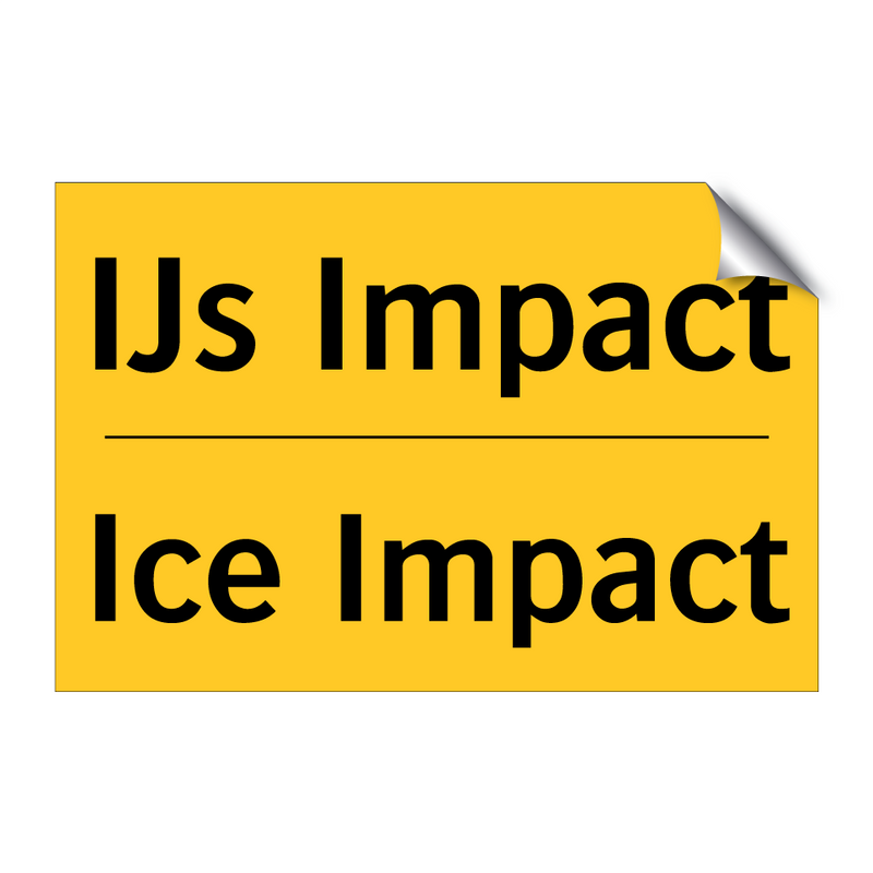 IJs Impact - Ice Impact & IJs Impact - Ice Impact & IJs Impact - Ice Impact