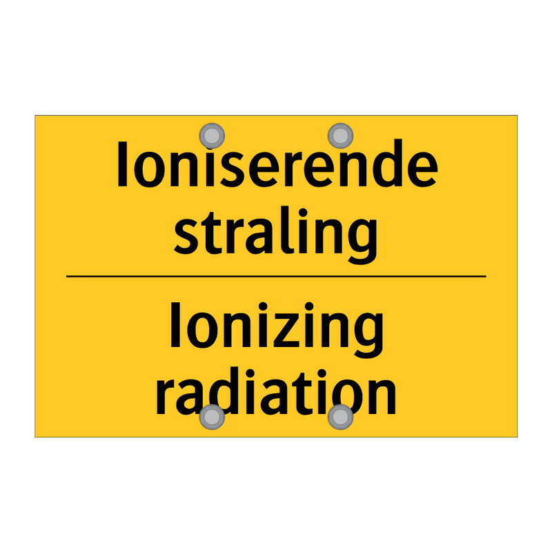 Ioniserende straling - Ionizing radiation & Ioniserende straling - Ionizing radiation