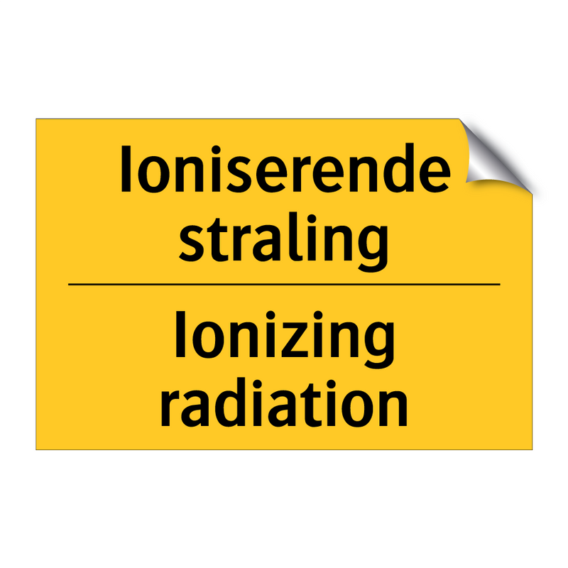 Ioniserende straling - Ionizing radiation & Ioniserende straling - Ionizing radiation