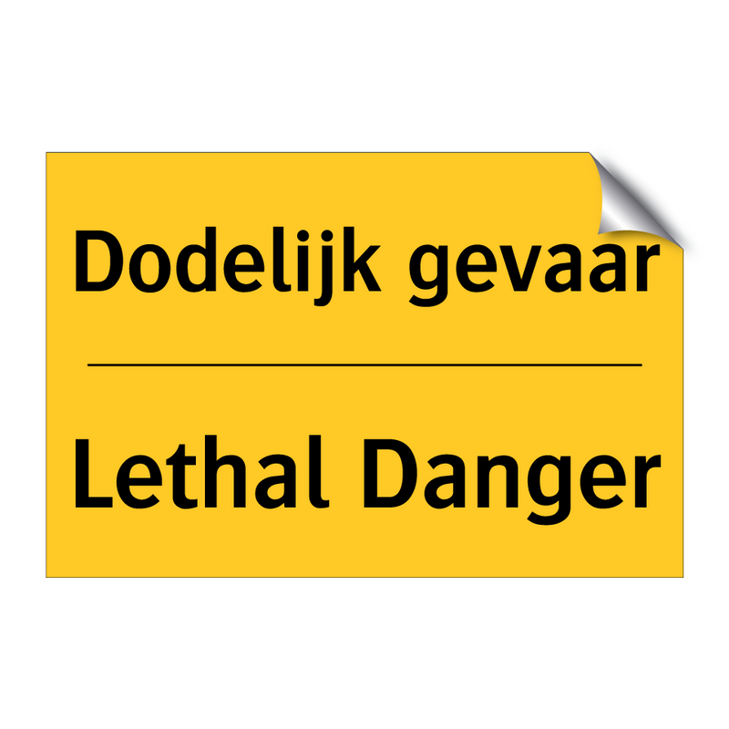 Dodelijk gevaar - Lethal Danger & Dodelijk gevaar - Lethal Danger & Dodelijk gevaar - Lethal Danger