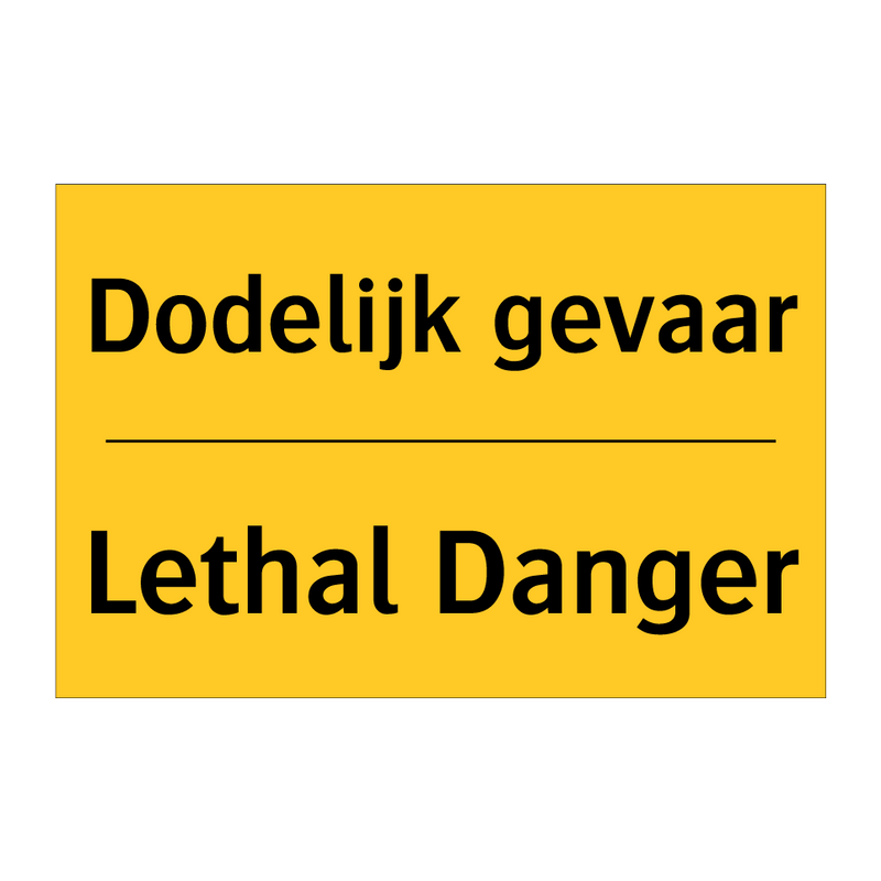 Dodelijk gevaar - Lethal Danger & Dodelijk gevaar - Lethal Danger & Dodelijk gevaar - Lethal Danger