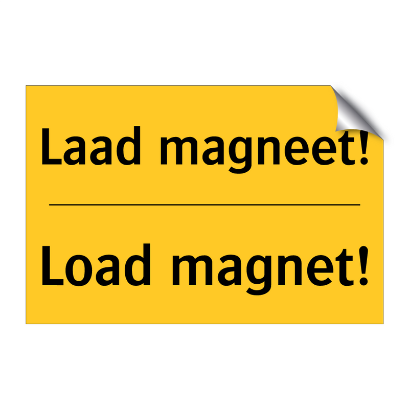 Laad magneet! - Load magnet! & Laad magneet! - Load magnet! & Laad magneet! - Load magnet!