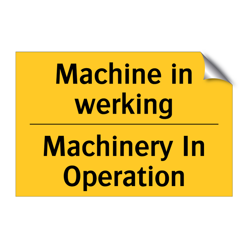 Machine in werking - Machinery In Operation & Machine in werking - Machinery In Operation