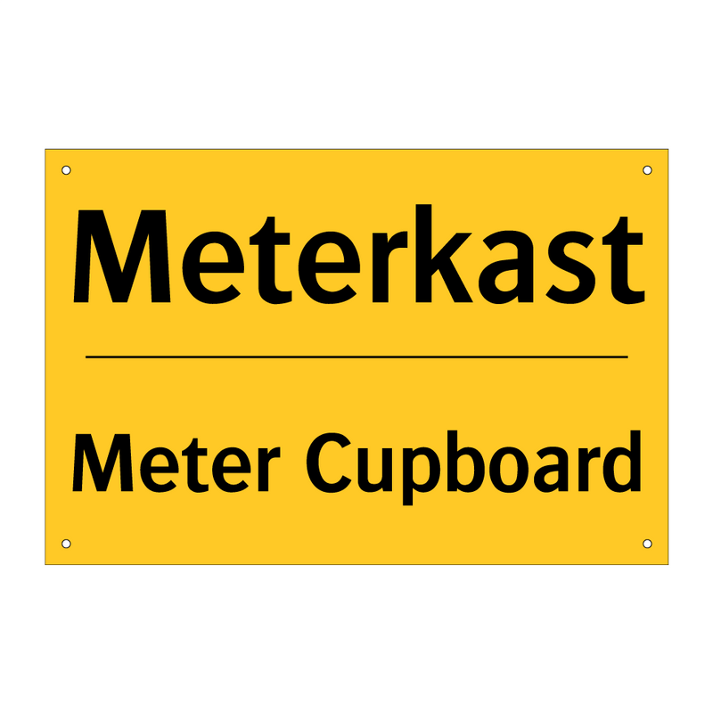 Meterkast - Meter Cupboard & Meterkast - Meter Cupboard & Meterkast - Meter Cupboard