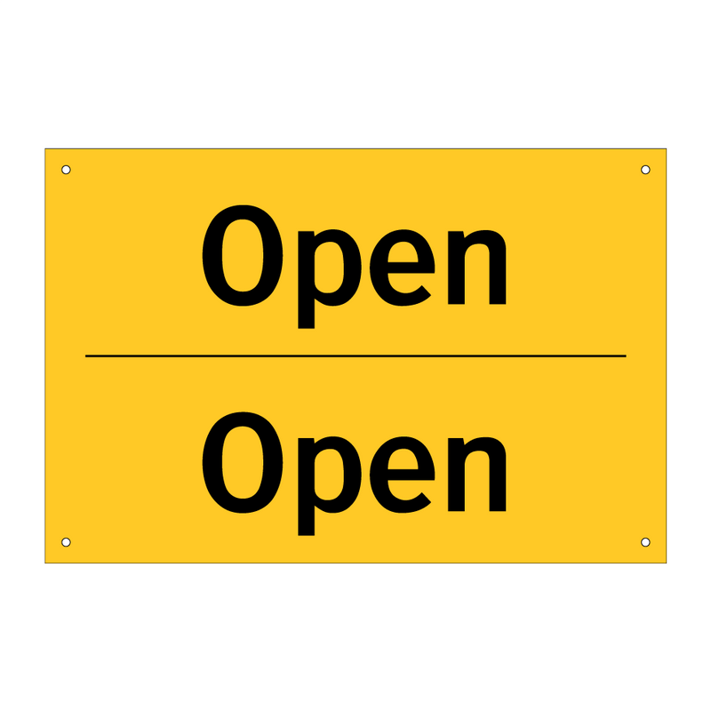 Open & Open & Open & Open & Open & Open & Open & Open & Open & Open