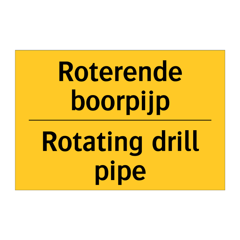 Roterende boorpijp - Rotating drill pipe & Roterende boorpijp - Rotating drill pipe