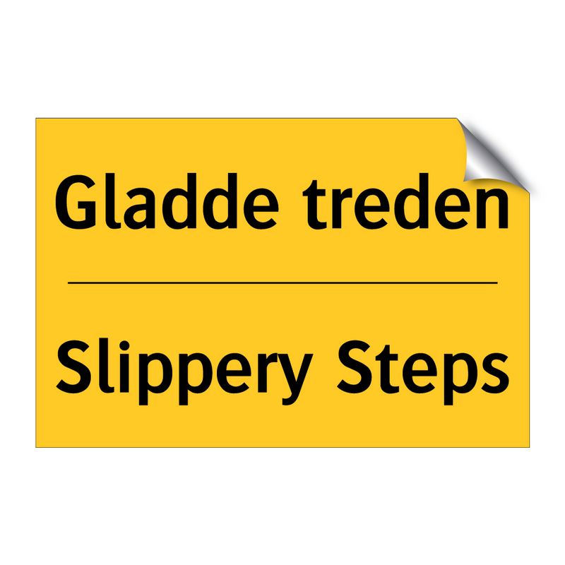 Gladde treden - Slippery Steps & Gladde treden - Slippery Steps & Gladde treden - Slippery Steps