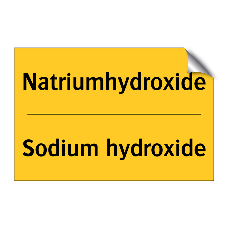 Natriumhydroxide - Sodium hydroxide & Natriumhydroxide - Sodium hydroxide