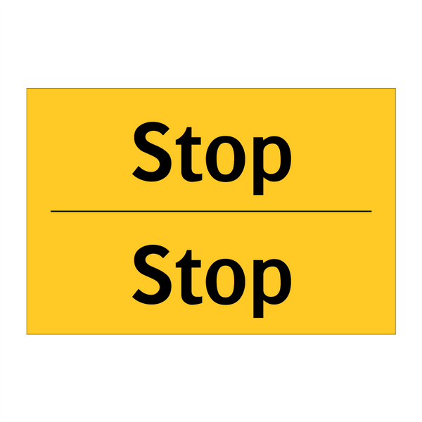 Stop & Stop & Stop & Stop & Stop & Stop & Stop & Stop & Stop & Stop & Stop & Stop & Stop & Stop