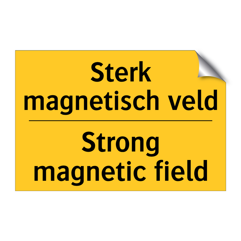 Sterk magnetisch veld - Strong magnetic field & Sterk magnetisch veld - Strong magnetic field