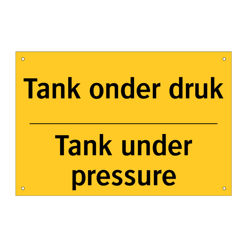 Tank onder druk - Tank under pressure & Tank onder druk - Tank under pressure