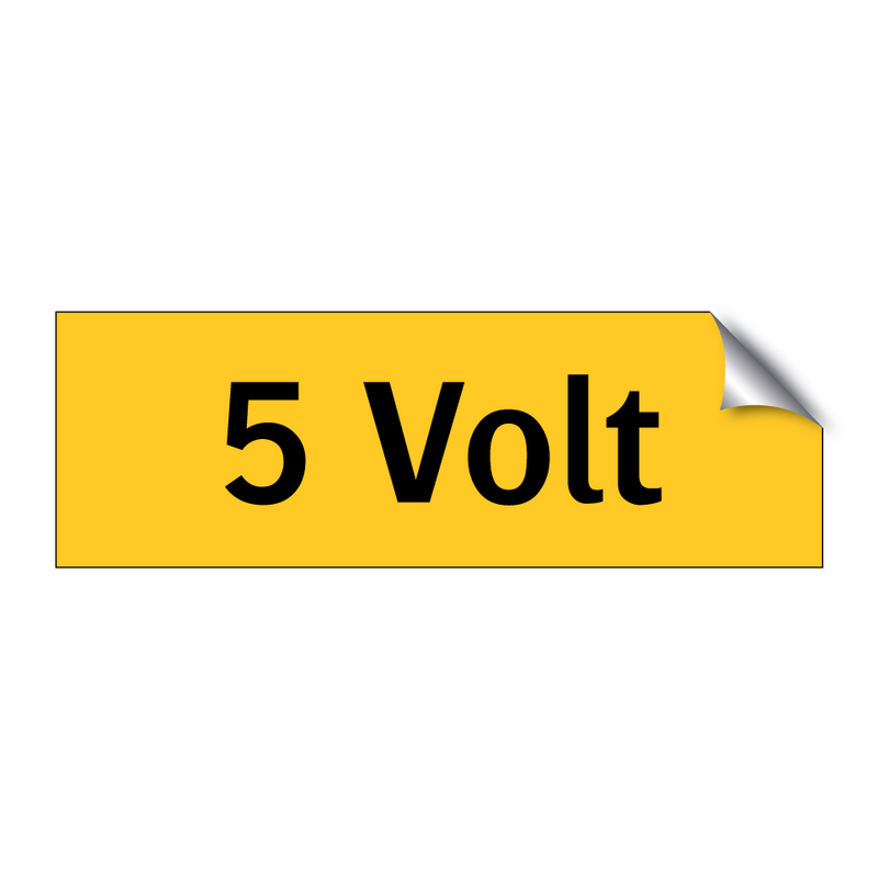 5 Volt & 5 Volt & 5 Volt & 5 Volt