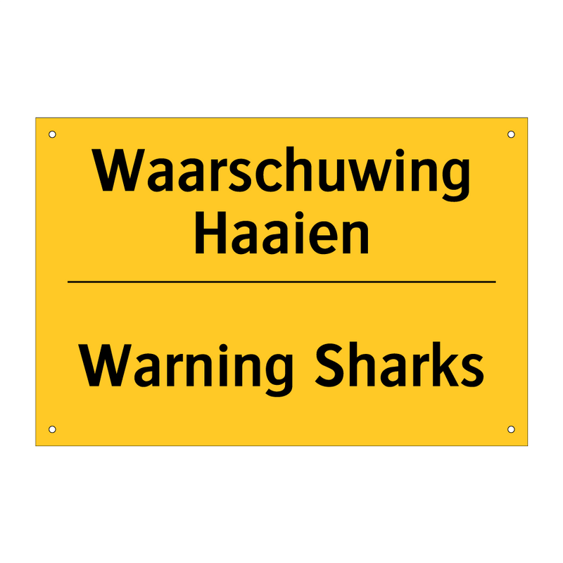 Waarschuwing Haaien - Warning Sharks & Waarschuwing Haaien - Warning Sharks