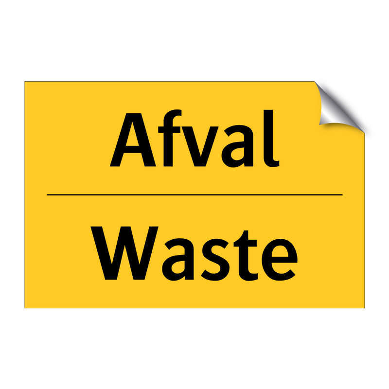 Afval - Waste & Afval - Waste & Afval - Waste & Afval - Waste