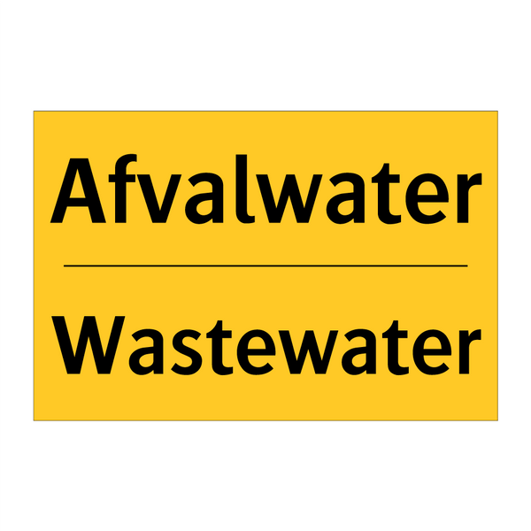 Afvalwater - Wastewater & Afvalwater - Wastewater & Afvalwater - Wastewater