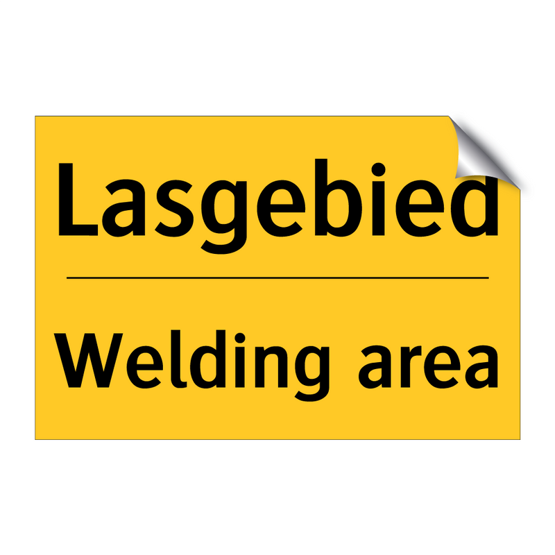 Lasgebied - Welding area & Lasgebied - Welding area & Lasgebied - Welding area