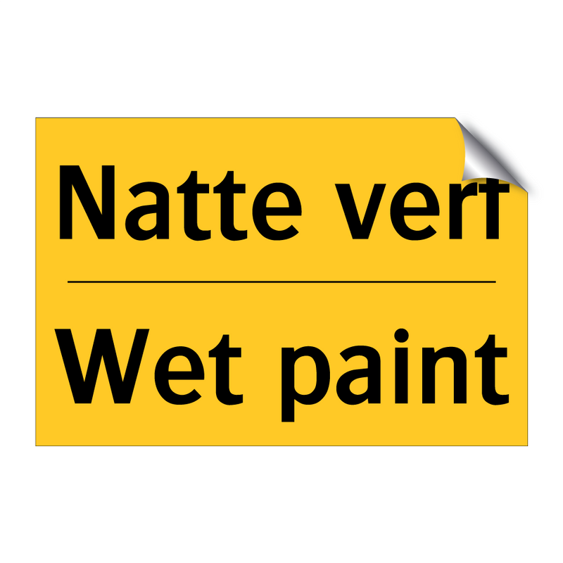 Natte verf - Wet paint & Natte verf - Wet paint & Natte verf - Wet paint & Natte verf - Wet paint