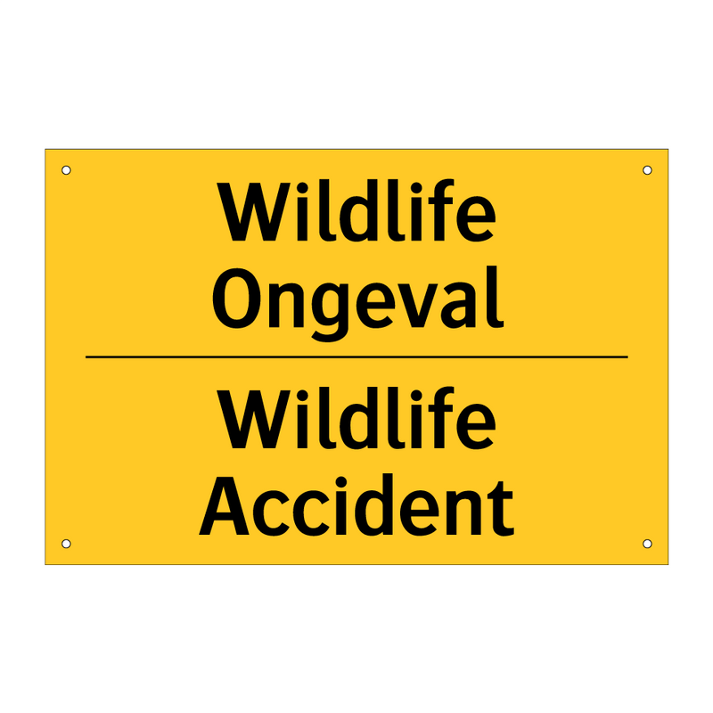 Wildlife Ongeval - Wildlife Accident & Wildlife Ongeval - Wildlife Accident