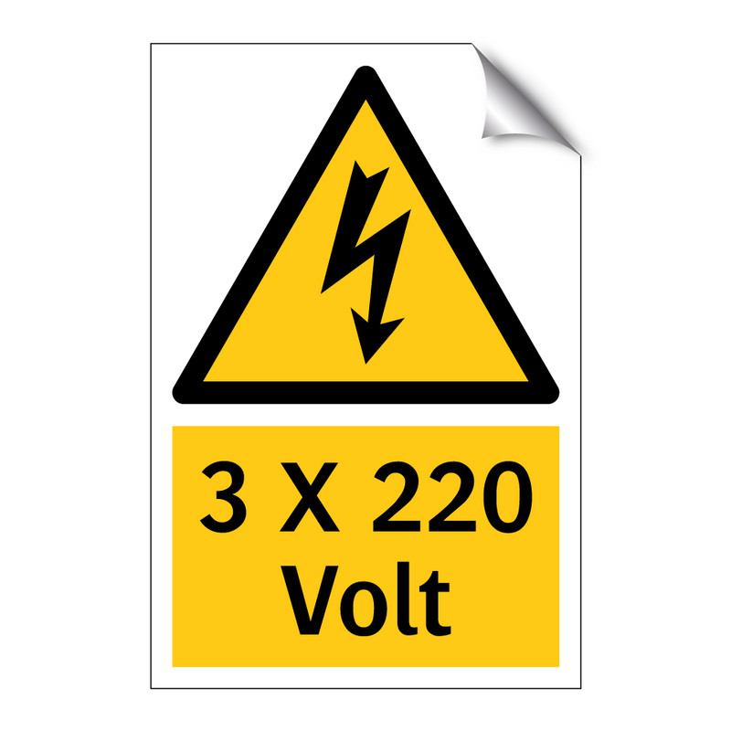 3 X 220 Volt