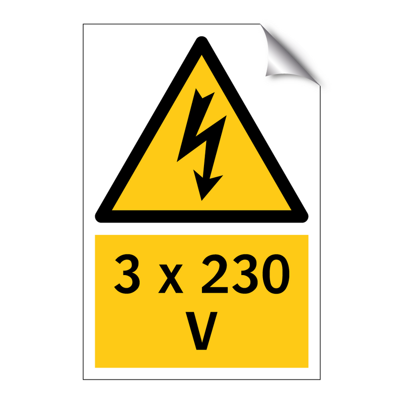 3 x 230 V