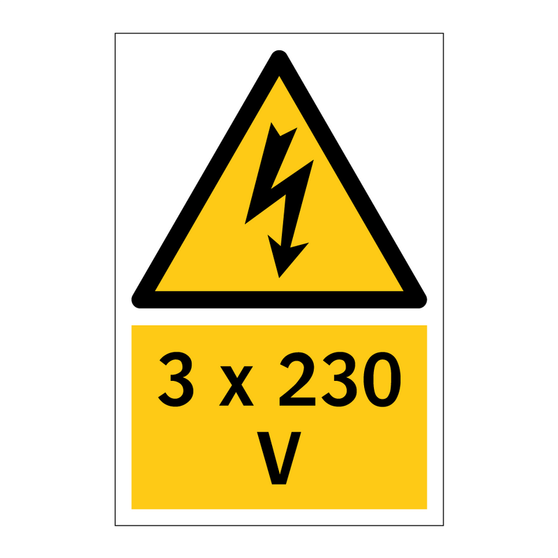 3 x 230 V