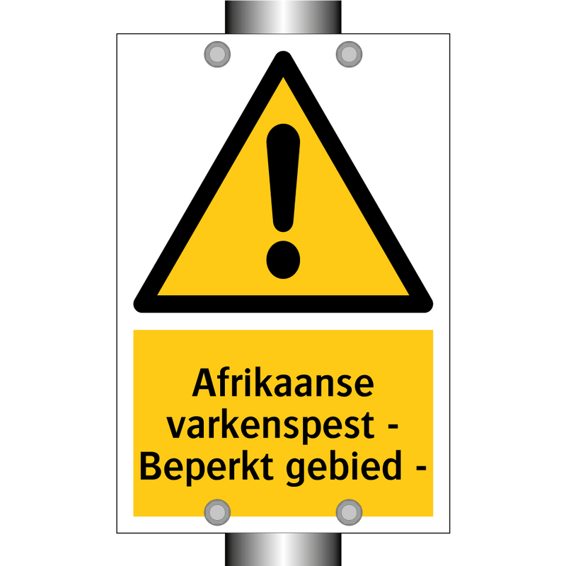 Afrikaanse varkenspest - Beperkt gebied -