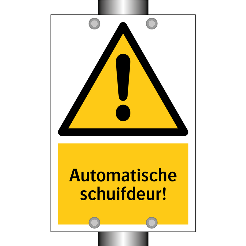 Automatische schuifdeur!