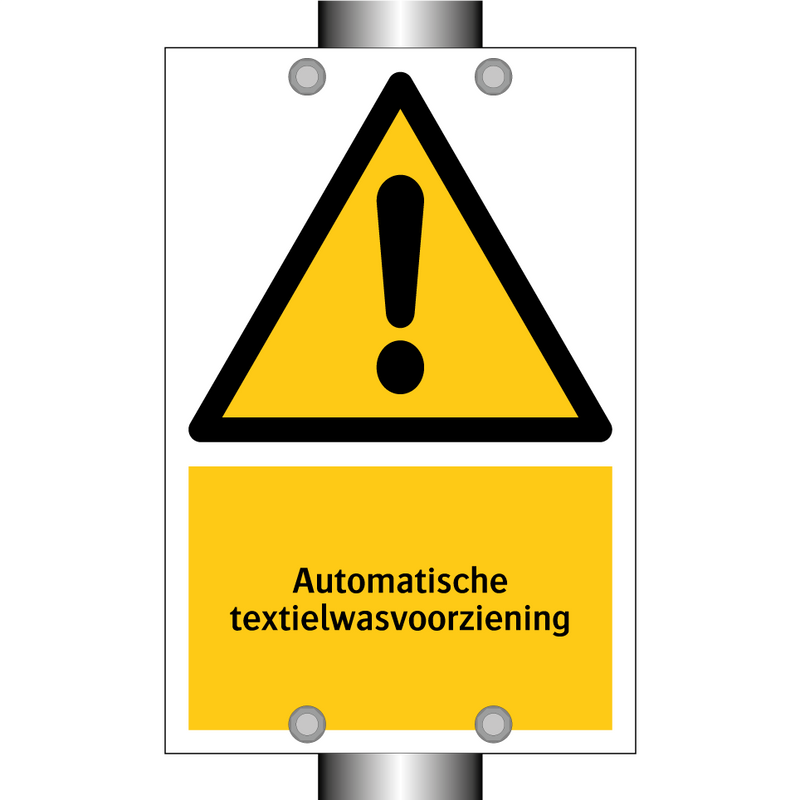 Automatische textielwasvoorziening