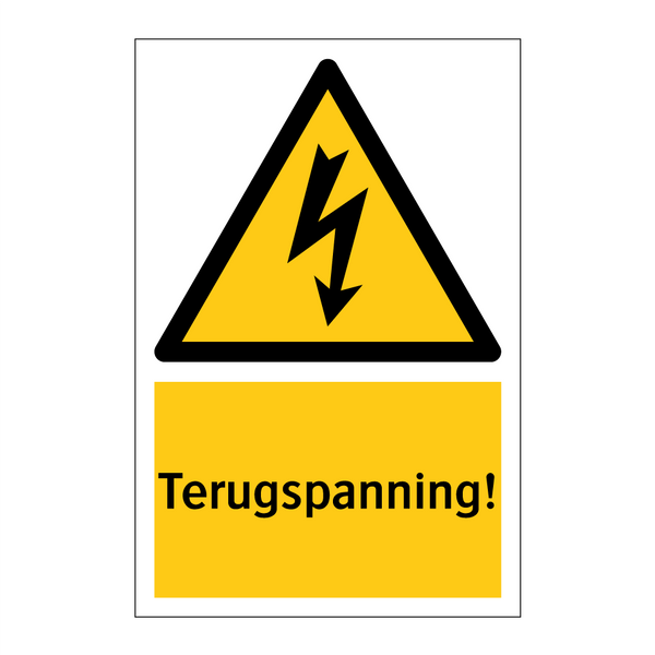 Terugspanning!