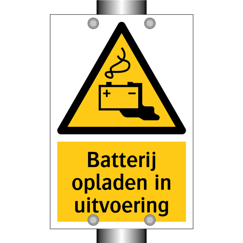 Batterij opladen in uitvoering