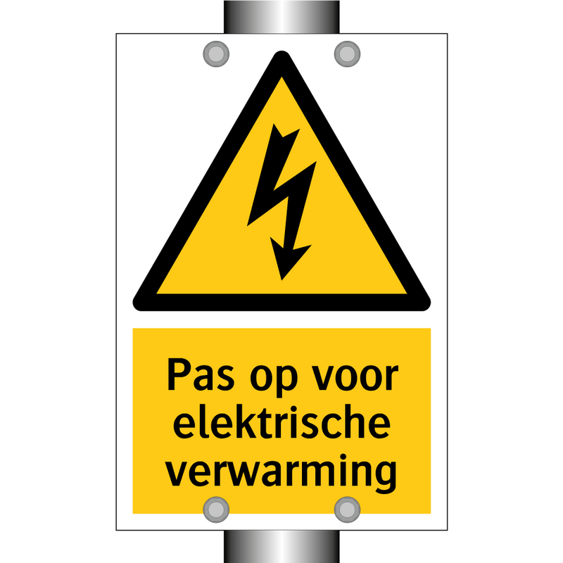 Pas op voor elektrische verwarming