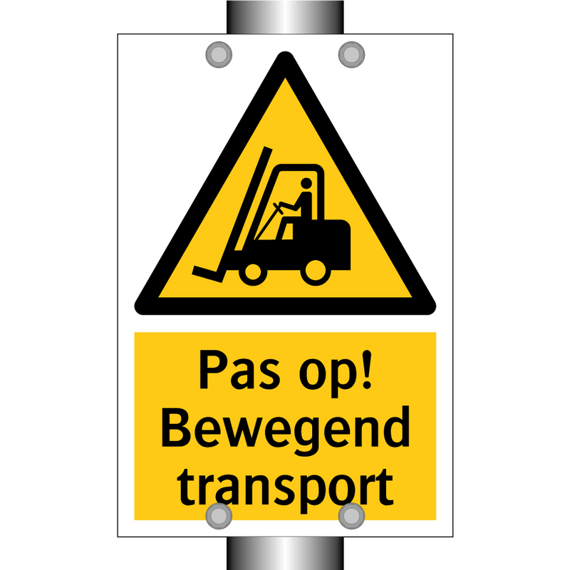 Pas op! Bewegend transport