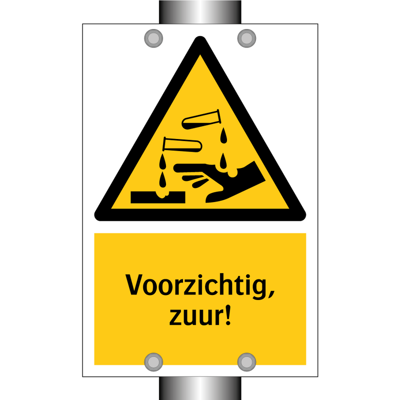 Voorzichtig, zuur!