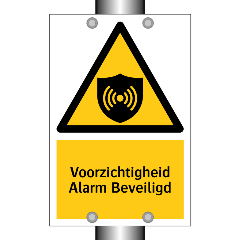 Voorzichtigheid Alarm Beveiligd