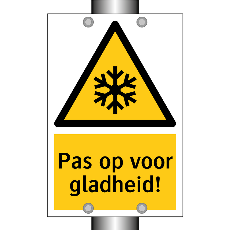 Pas op voor gladheid!