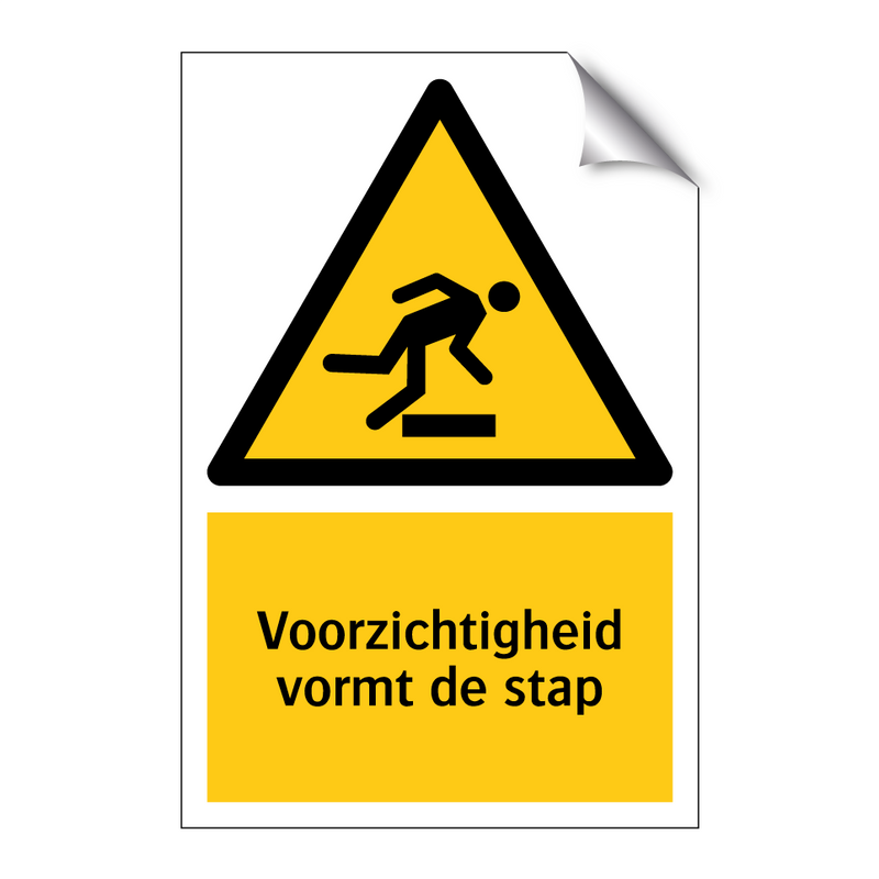 Voorzichtigheid vormt de stap