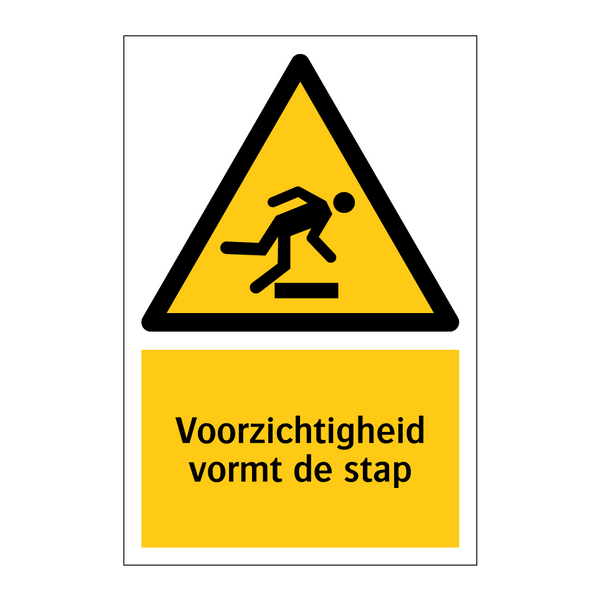 Voorzichtigheid vormt de stap