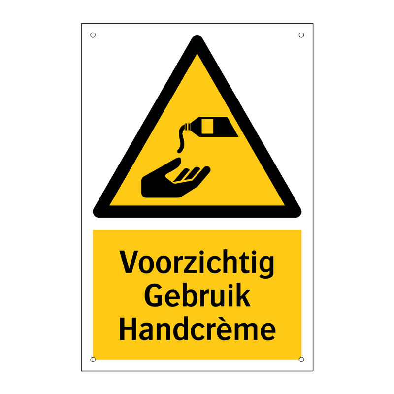 Voorzichtig Gebruik Handcrème